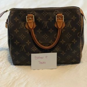 Authentic Louis Vuitton Speedy 25